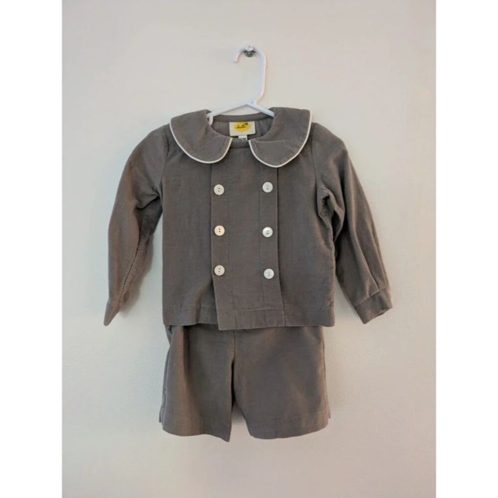 Abielle Baby Boy Corduroy Set ~ 12 mo